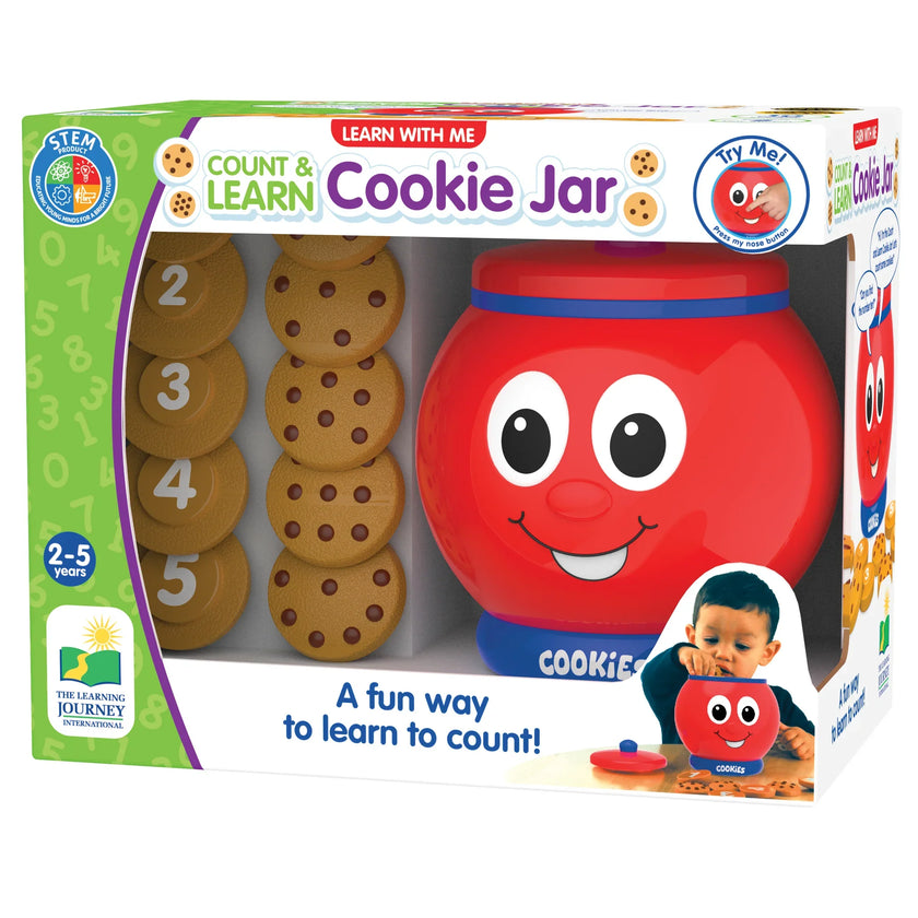 University Games - Learn With Me - Count And Learn Cookie Jar