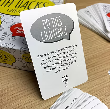 University Games - Life Hacks - Card Game