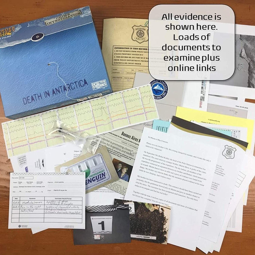 University Games - MMP Case Files - Deathin Antarctica