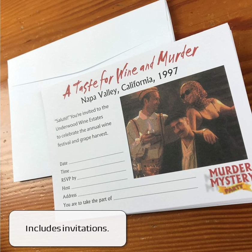 University Games - Murder Mystery - A Taste For Wine And Murder