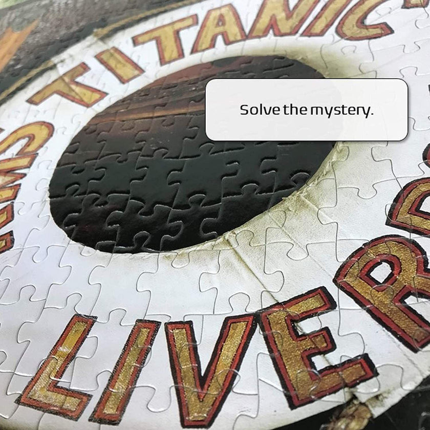 University Games - Meurtre à bord du Titanic - Puzzle Classique Mystère (1000 pièces)