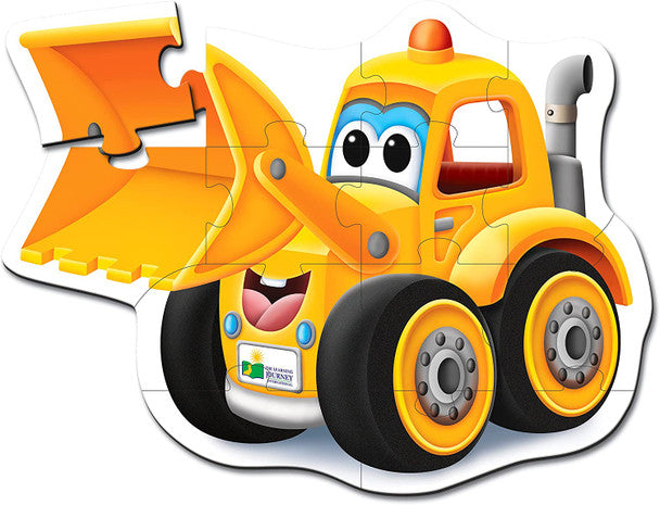 University Games - My First Big Vehicle Floor Puzzle - Digger