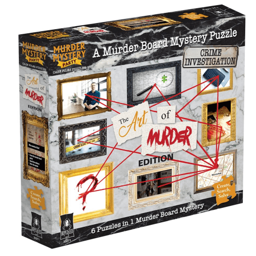 University Games - Puzzle - 750 pièces - L'art du meurtre