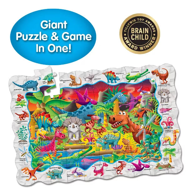 University Games - Puzzle Doubles - Find It! Dinosaurs