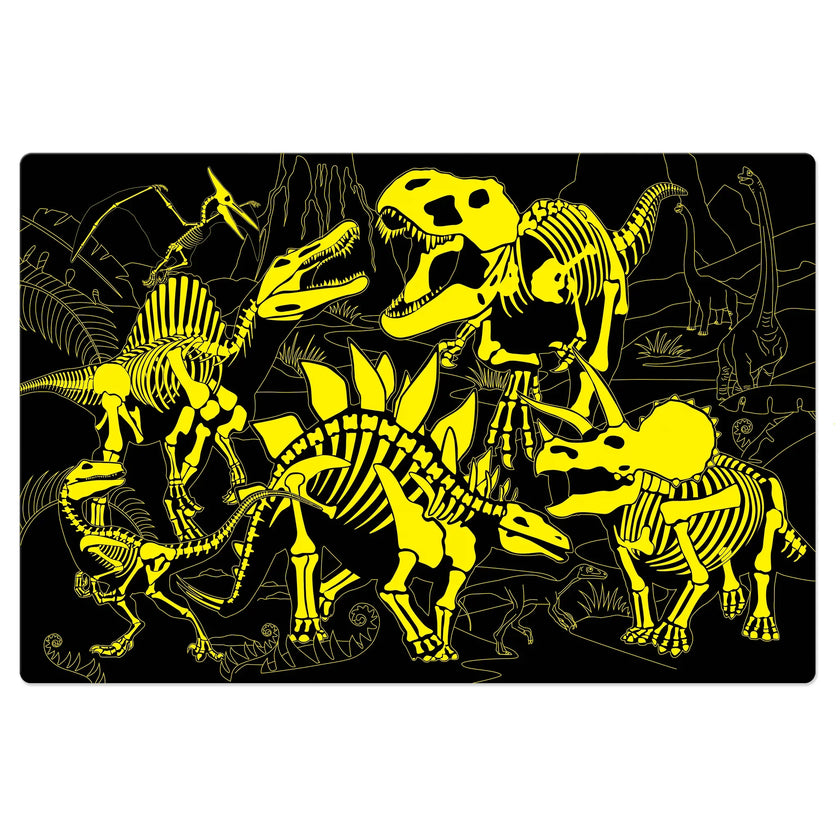 University Games - Puzzle Doubles - Glow In The Dark - Dinos (Updated)