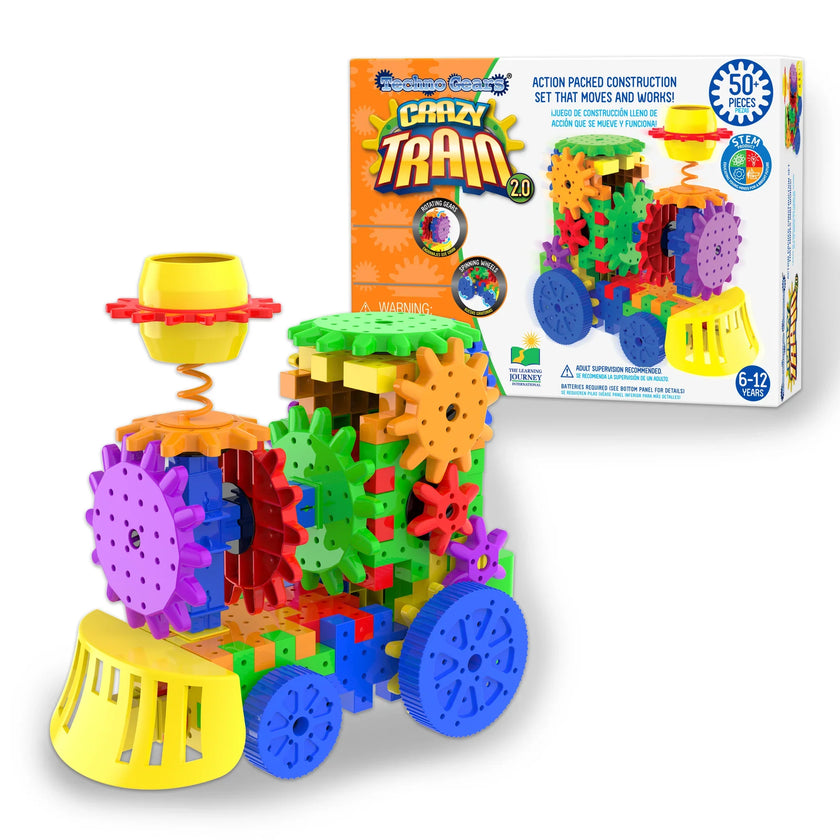 University Games - Techno Gears - Crazy Train - 50 pièces