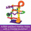 University Games - Techno Gears Marble Mania - Catapult - 80 pièces