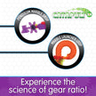 University Games - Techno Gears Marble Mania - Catapult - 80 pièces