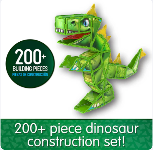 University Games - Techno Tiles - Dinosaur - 200Pcs