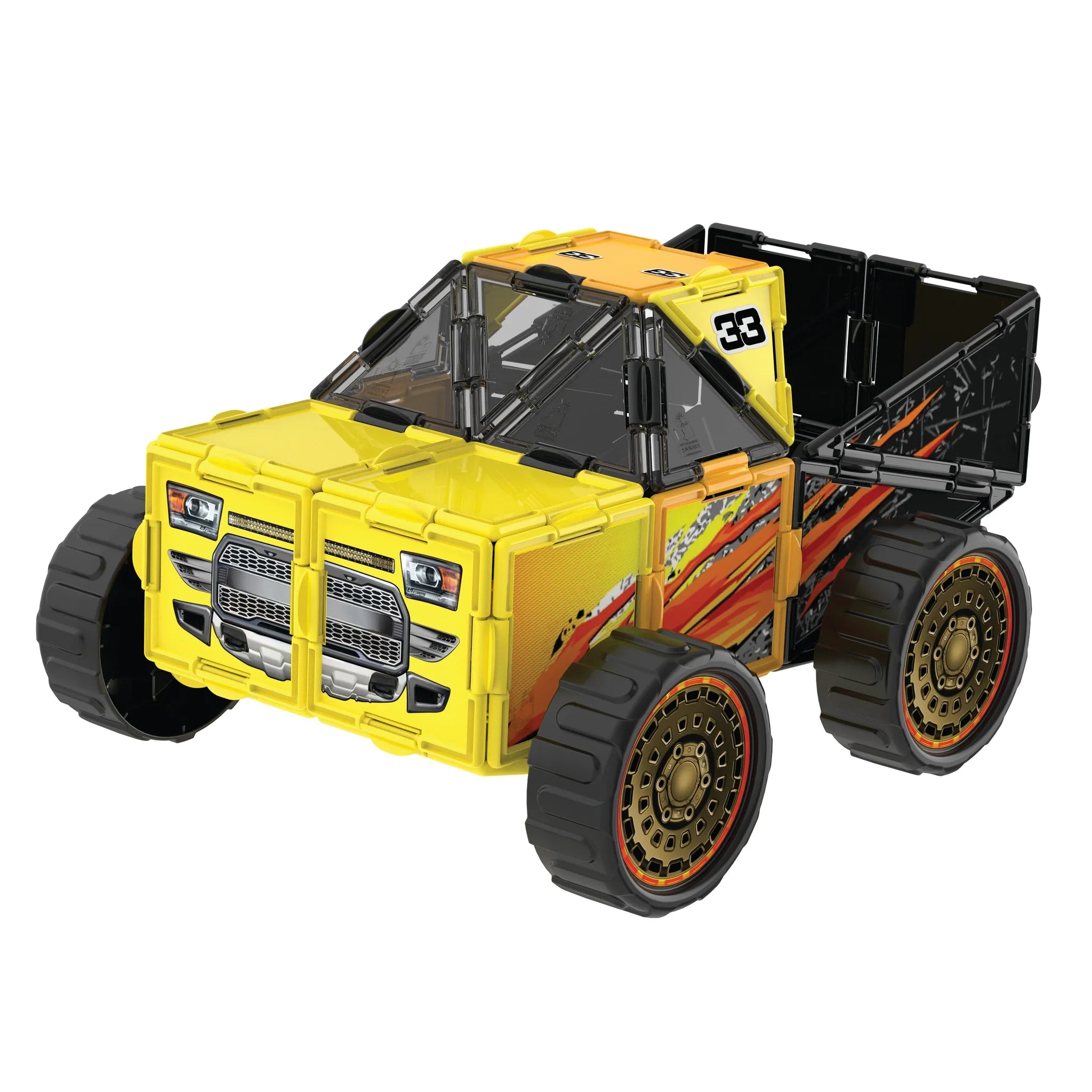 University Games - Techno Tiles - Off Road Racer - 100Pcs