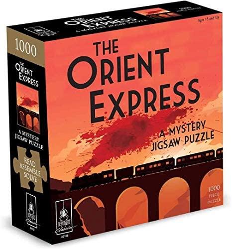 University Games - The Orient Express - Classic Mystery Jigsaw Puzzle (1000-Piece Puzzle)