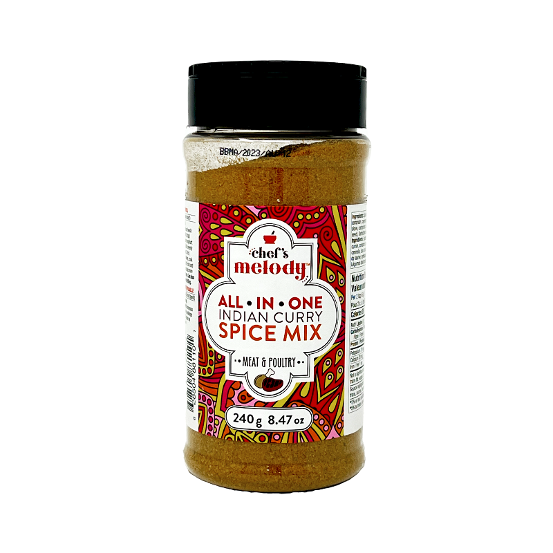 Chef's Melody Indian Curry Spice Mix (Meat & Poultry) 240g