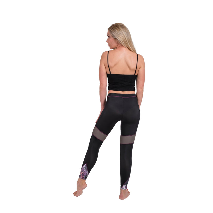 BoldMesh High-Waist Yoga Leggings