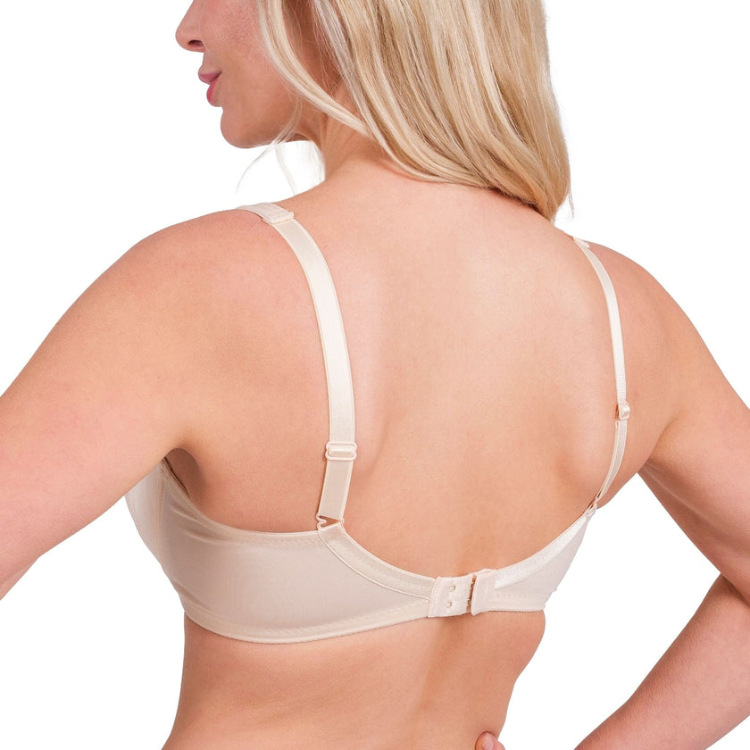 Lace-Trim Full-Coverage Underwire Bra