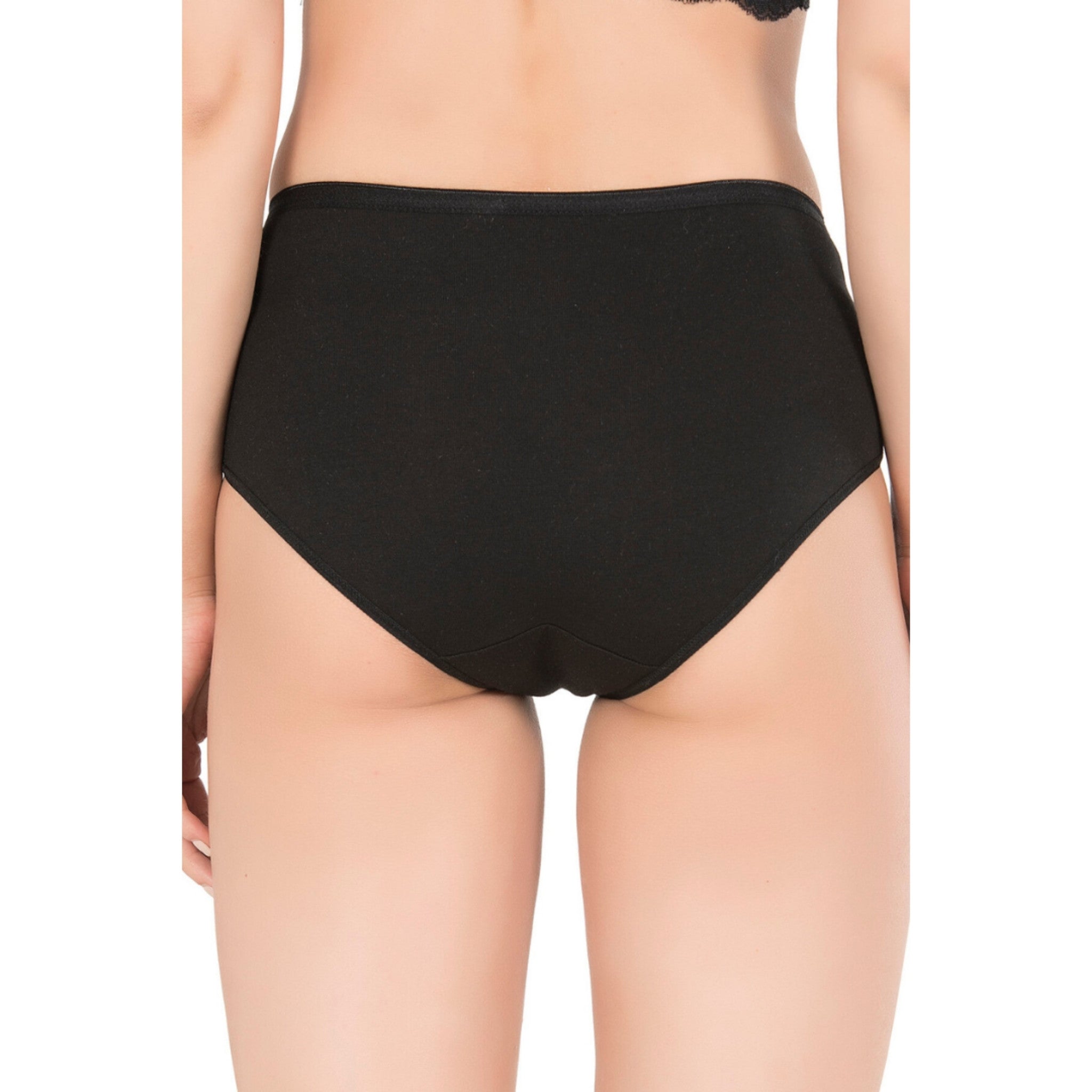 Women’s High-Waist Modal Cotton Panties – 3 Pack