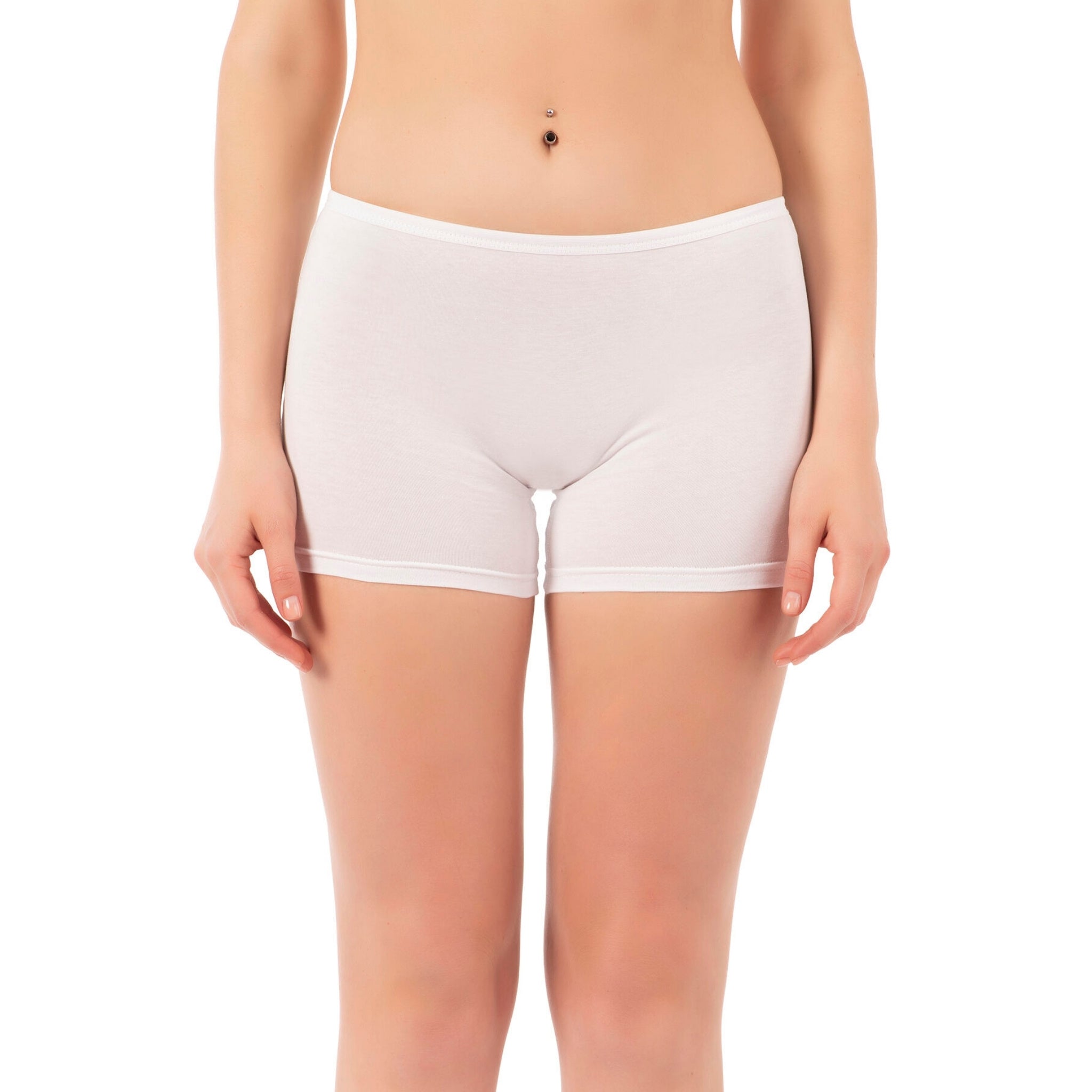 Women’s Cotton Boxer Briefs – 3-Pack