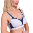 High-Impact Sports Bra with Breathable Mesh