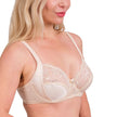 Lace-Trim Full-Coverage Underwire Bra