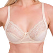 Lace-Trim Full-Coverage Underwire Bra