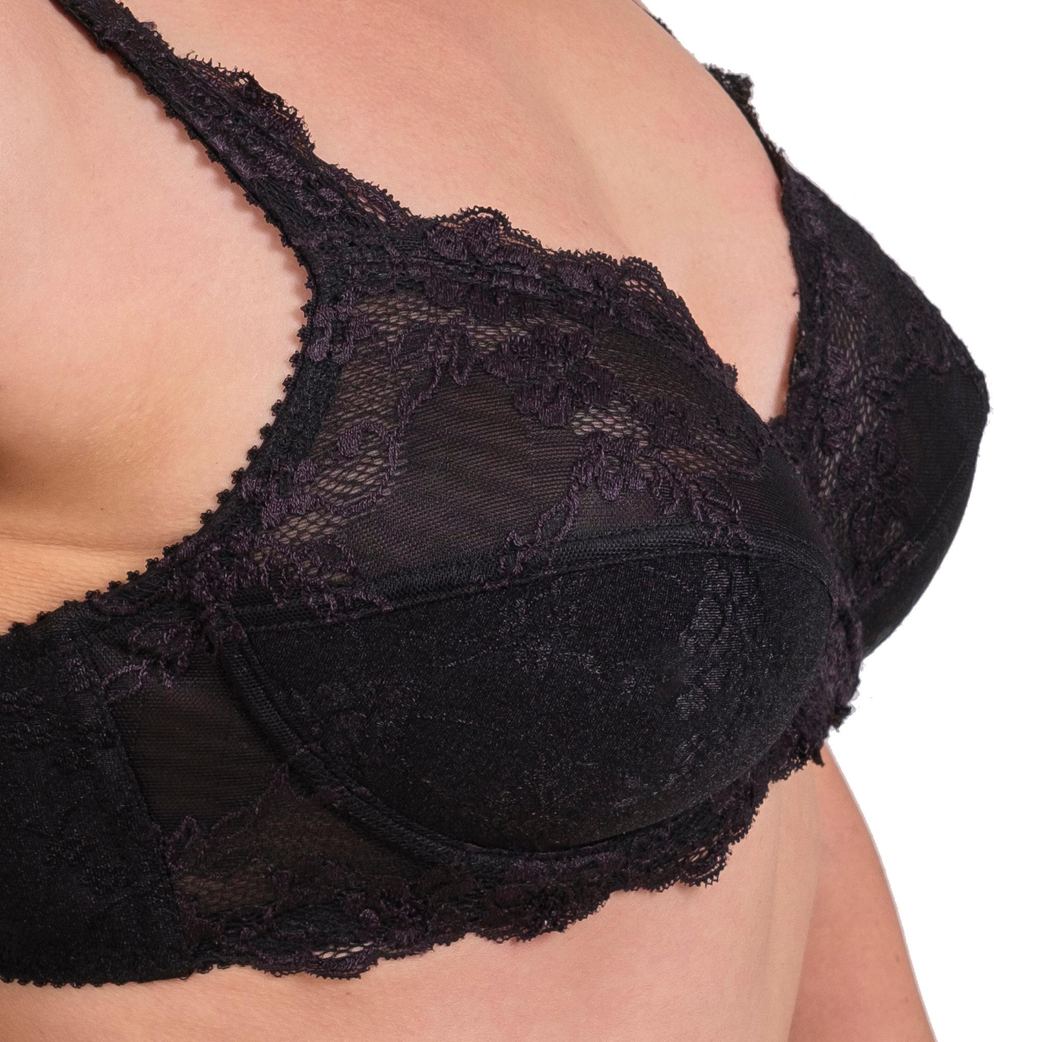 Lace Full-Coverage Underwire Bra