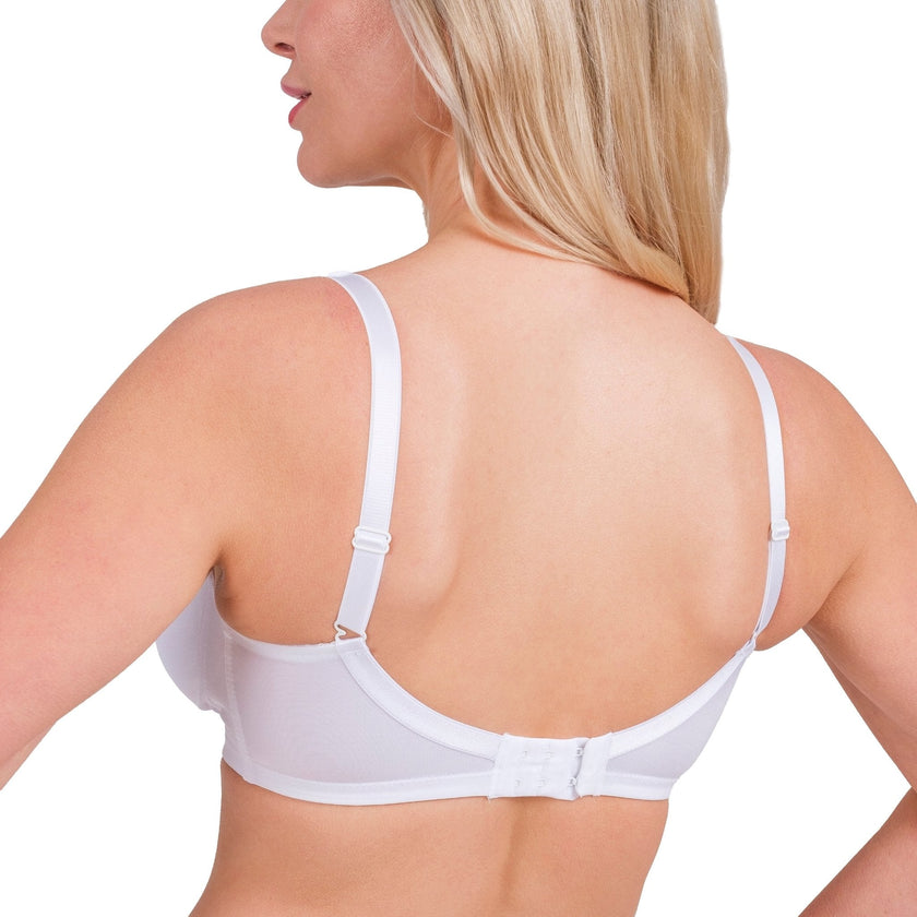 Wireless Full-Coverage Lace Bra