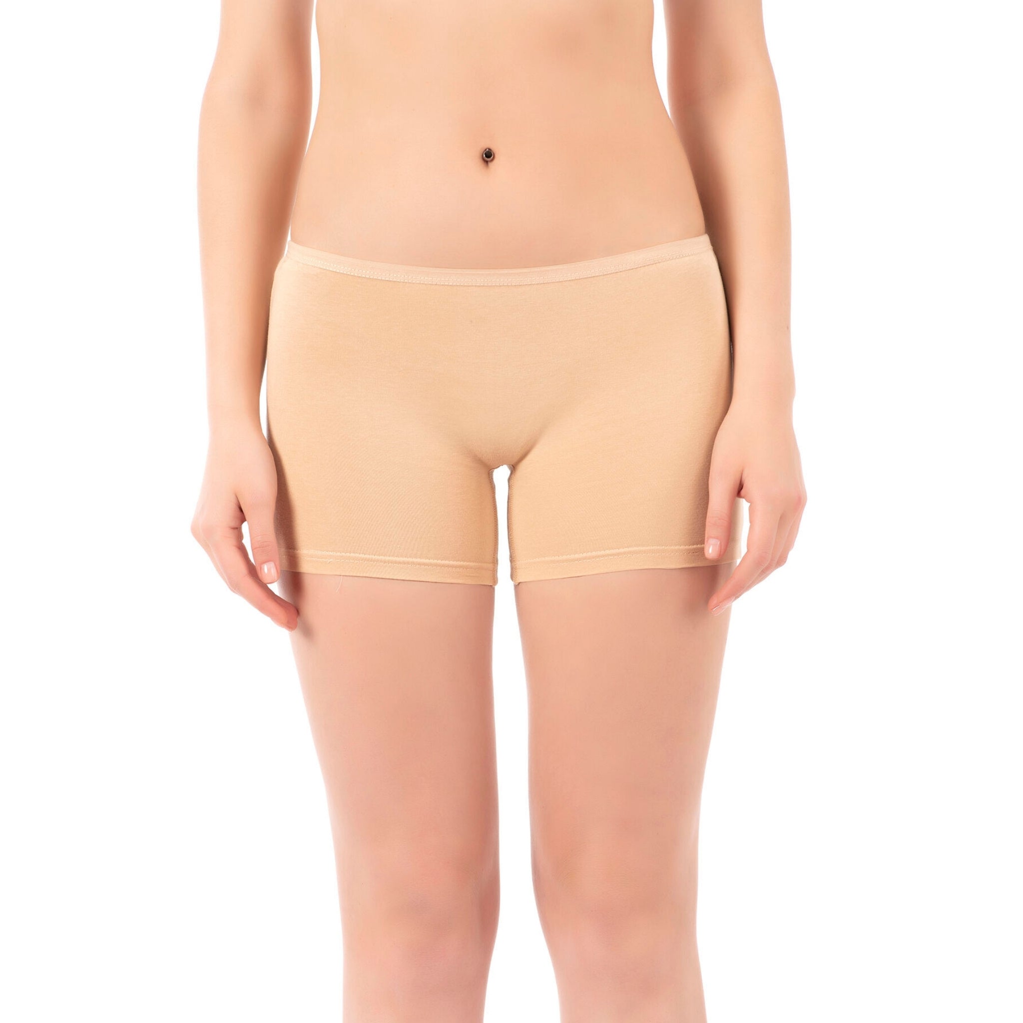 Women’s Cotton Boxer Briefs – 3-Pack
