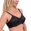 Full-Coverage Wireless Lace Bra