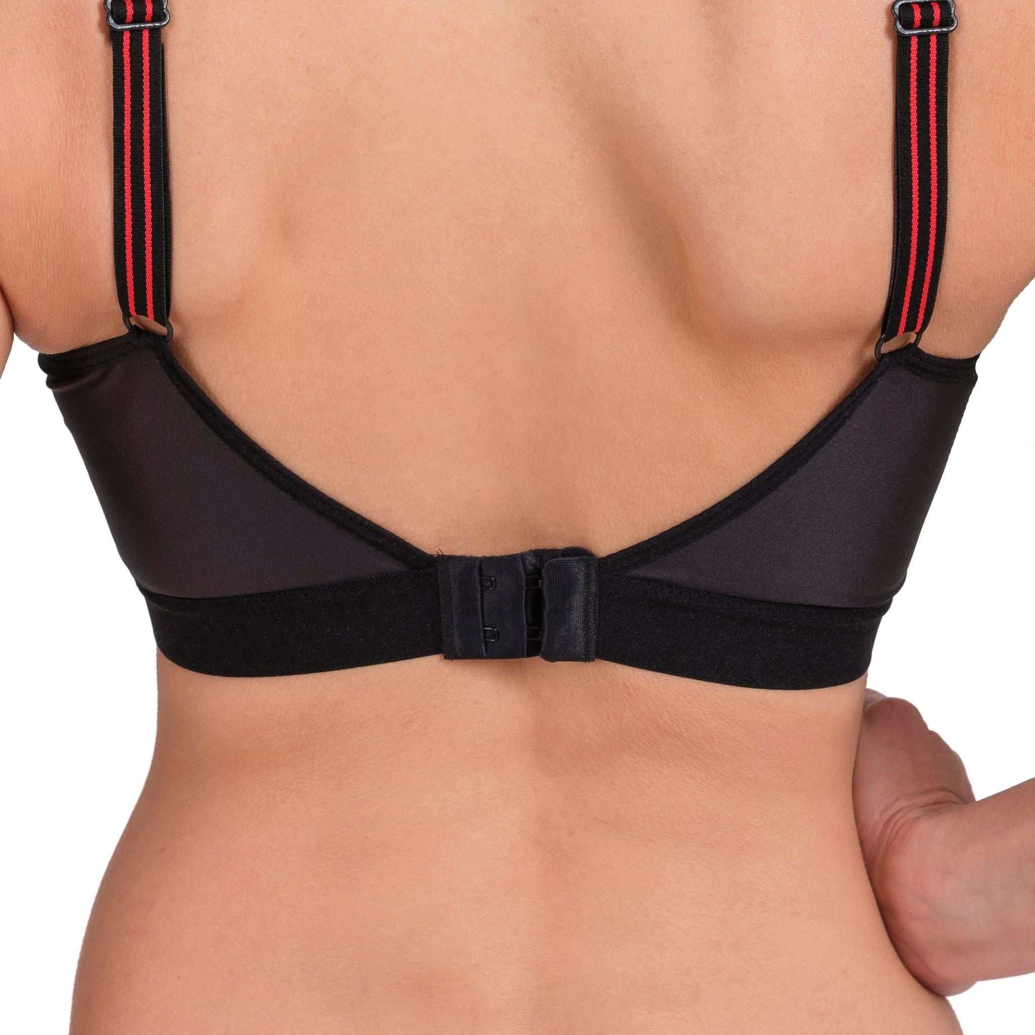 High-Impact Sports Bra with Breathable Mesh