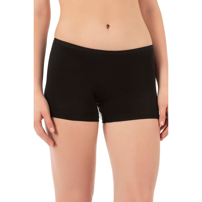 Women’s Cotton Boxer Briefs – 3-Pack