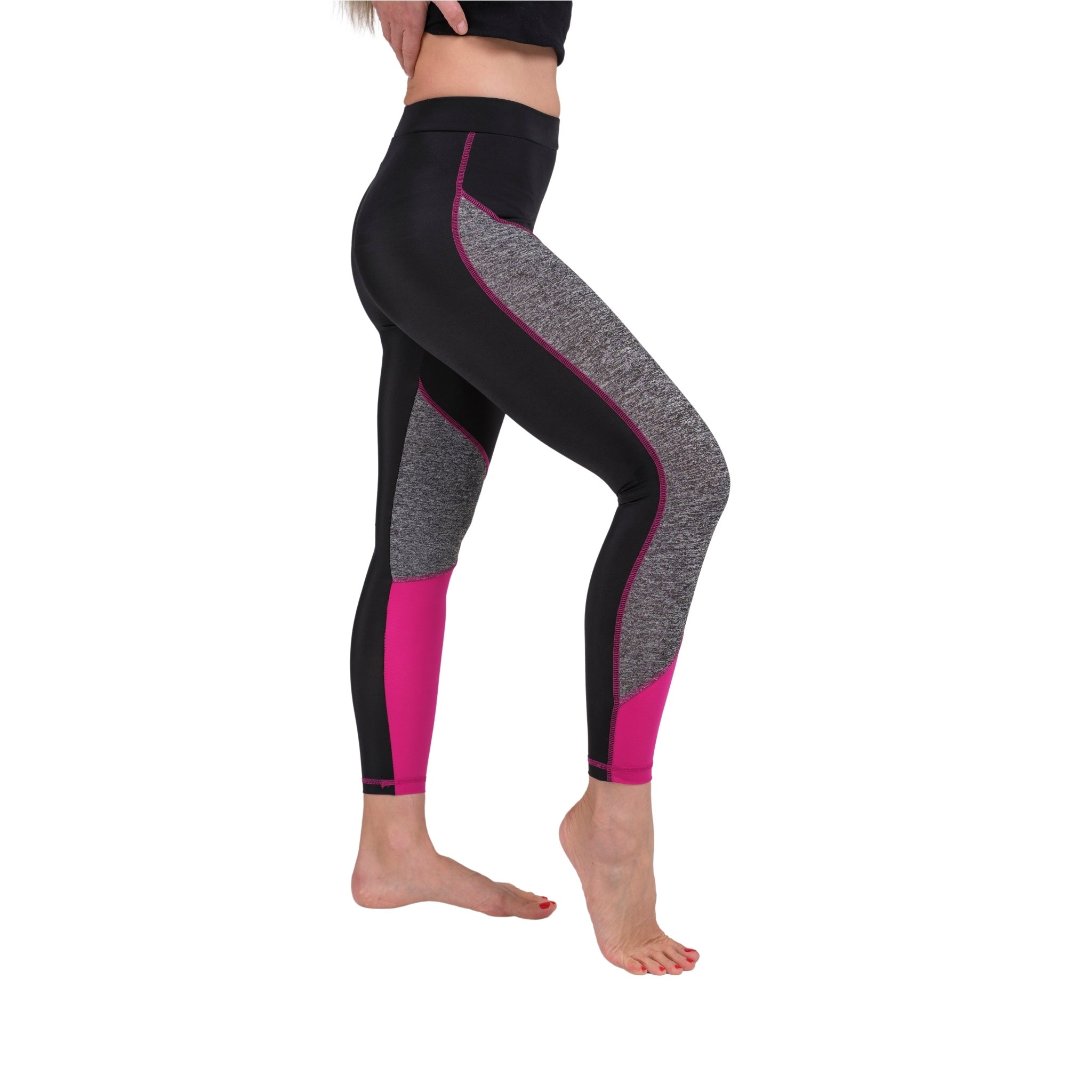 TriTone High-Waist Yoga Leggings