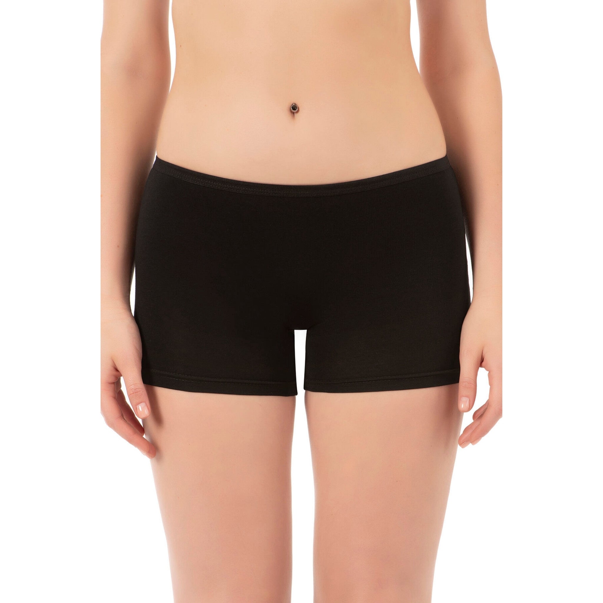 Women’s Cotton Boxer Briefs – 3-Pack