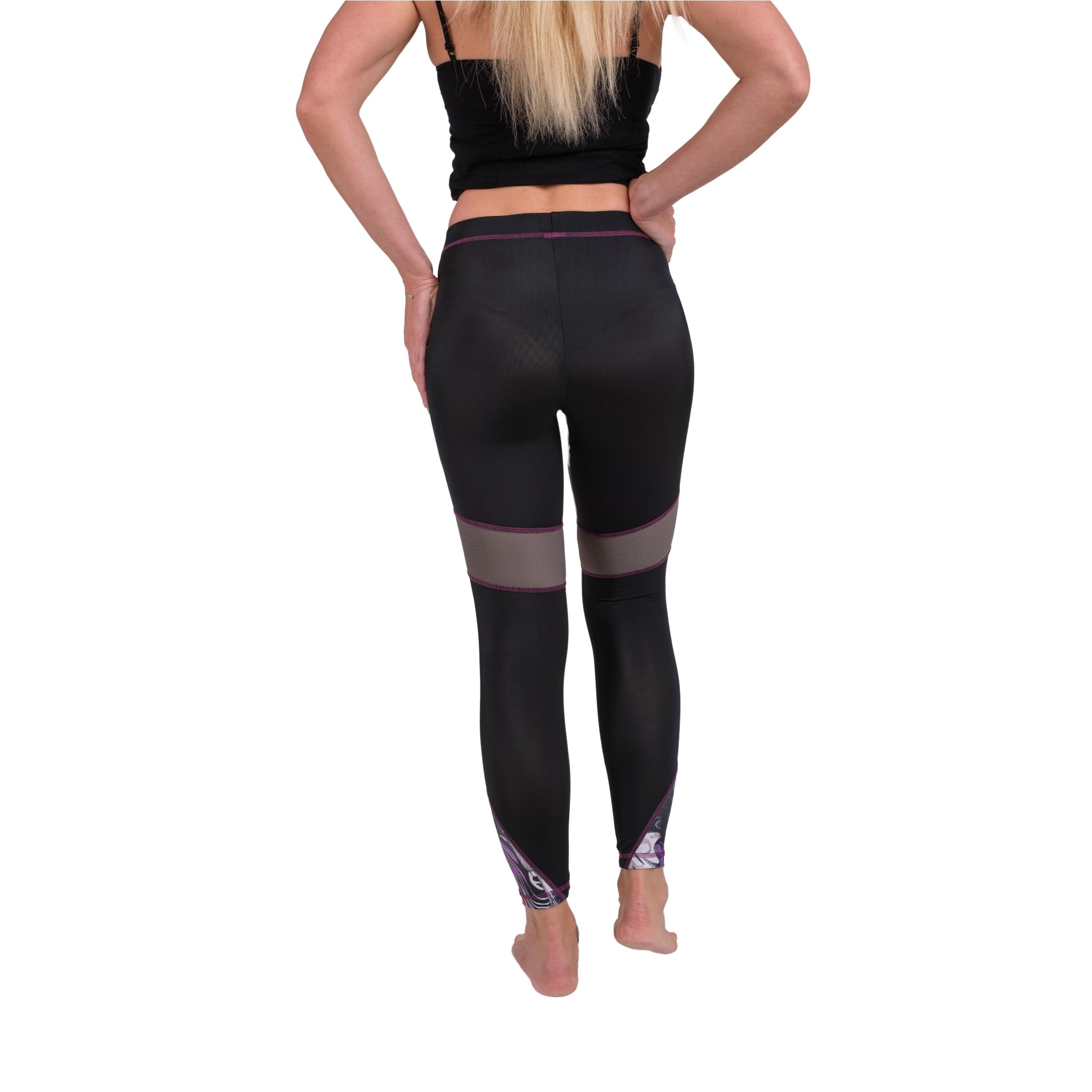 BoldMesh High-Waist Yoga Leggings