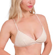 Wire-Free Cotton Triangle Bra