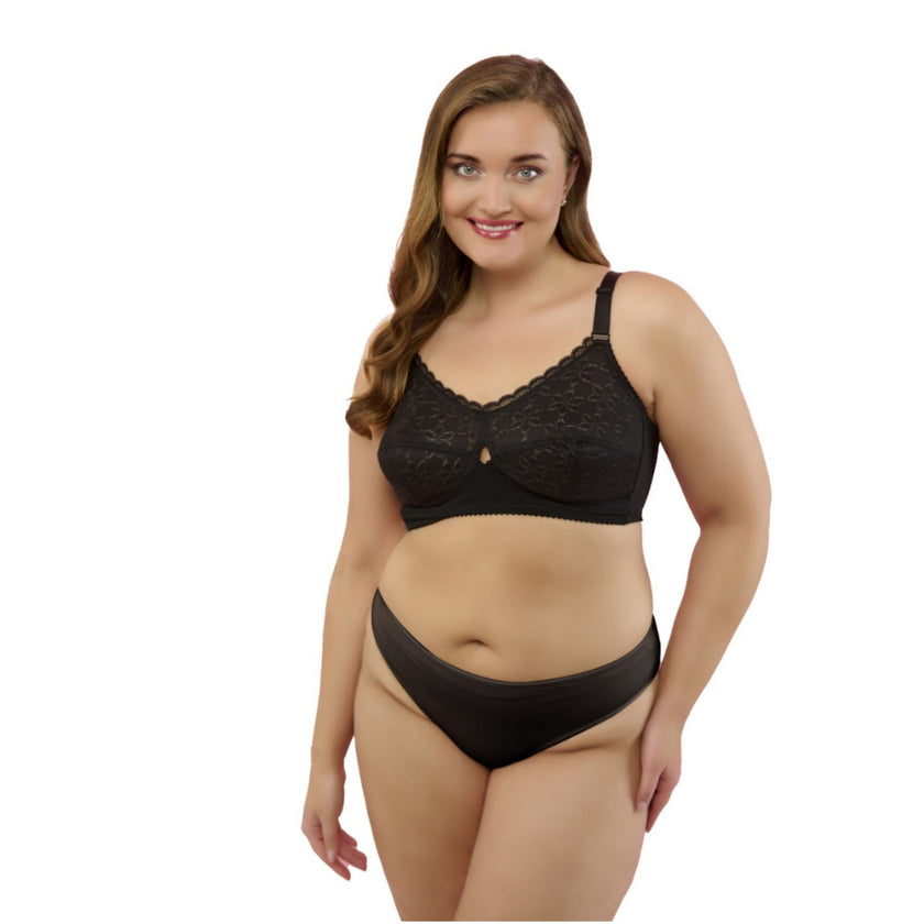 Full-Coverage Lace Bra