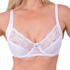 Lace-Trim Full-Coverage Underwire Bra