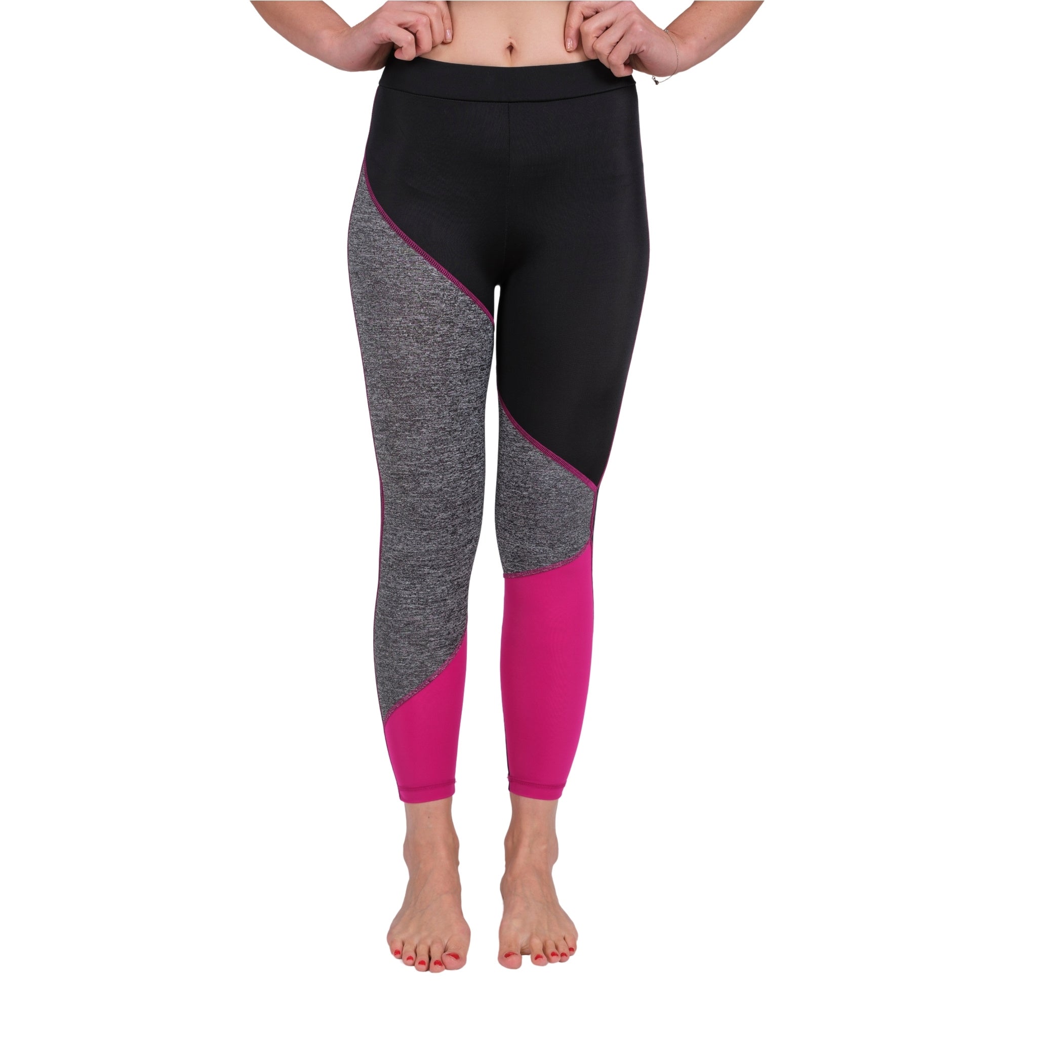 TriTone High-Waist Yoga Leggings