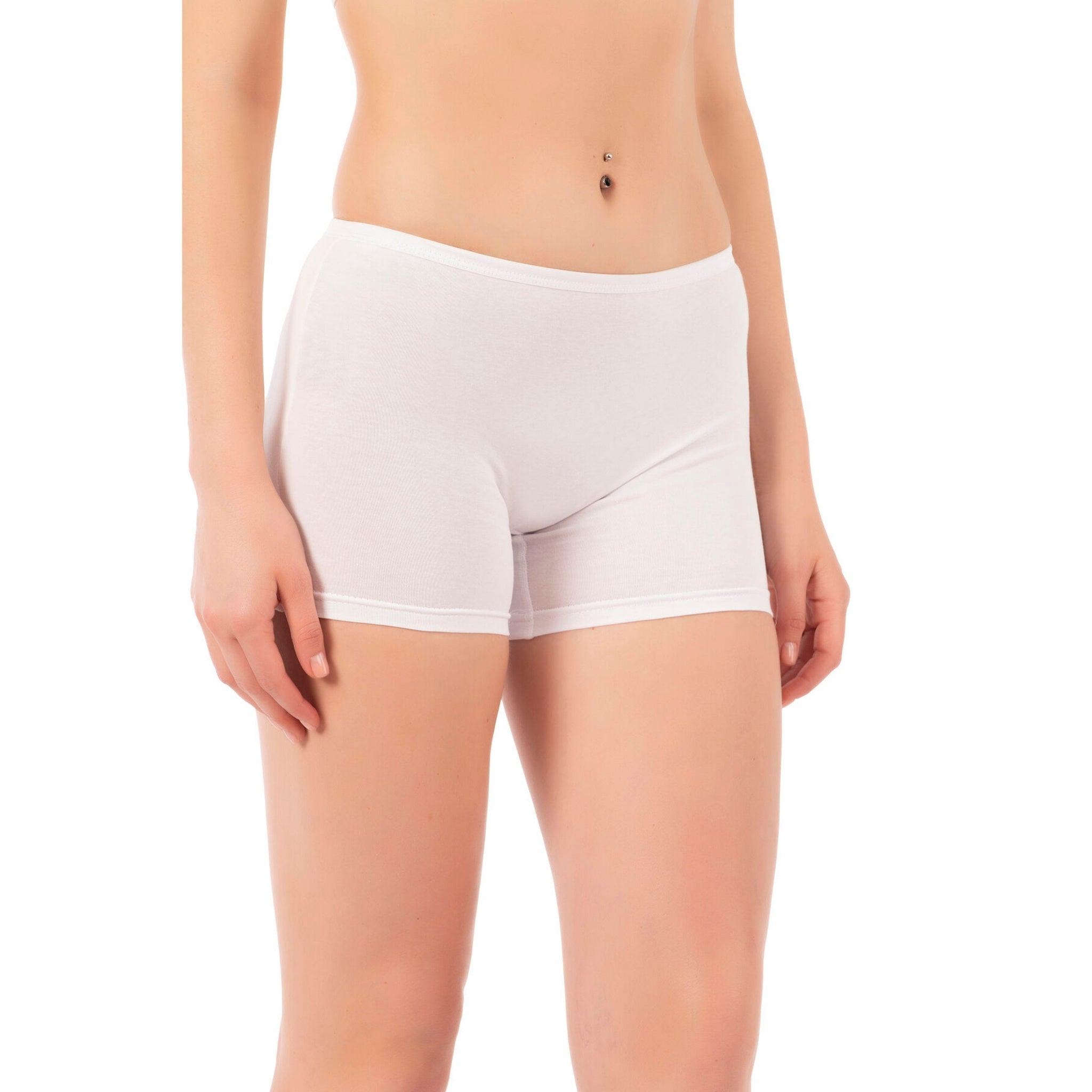 Women’s Cotton Boxer Briefs – 3-Pack