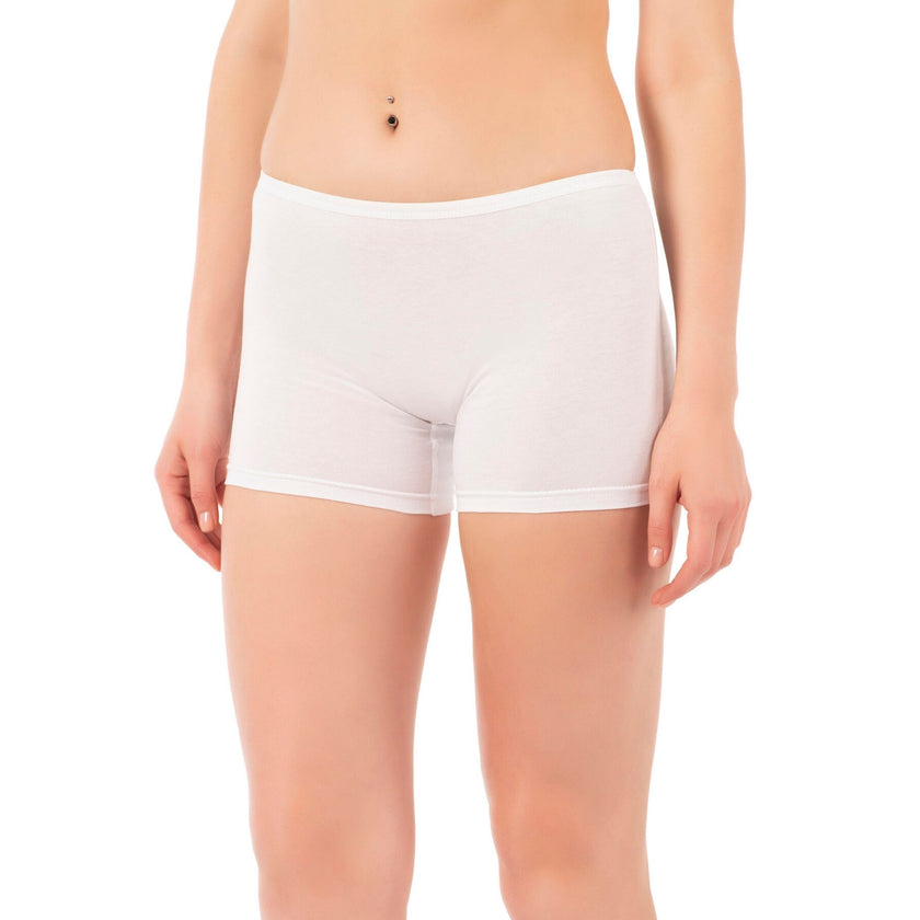 Women’s Cotton Boxer Briefs – 3-Pack