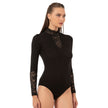 Women’s High Neck Lace Bodysuit