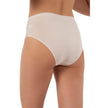 3-Pack Cotton Modal High-Leg Briefs with Lace Panels