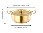 Korean's Style Stainless Steel Ramen Pot