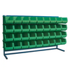Louvered Rack with Bins, 36 Bins, 72