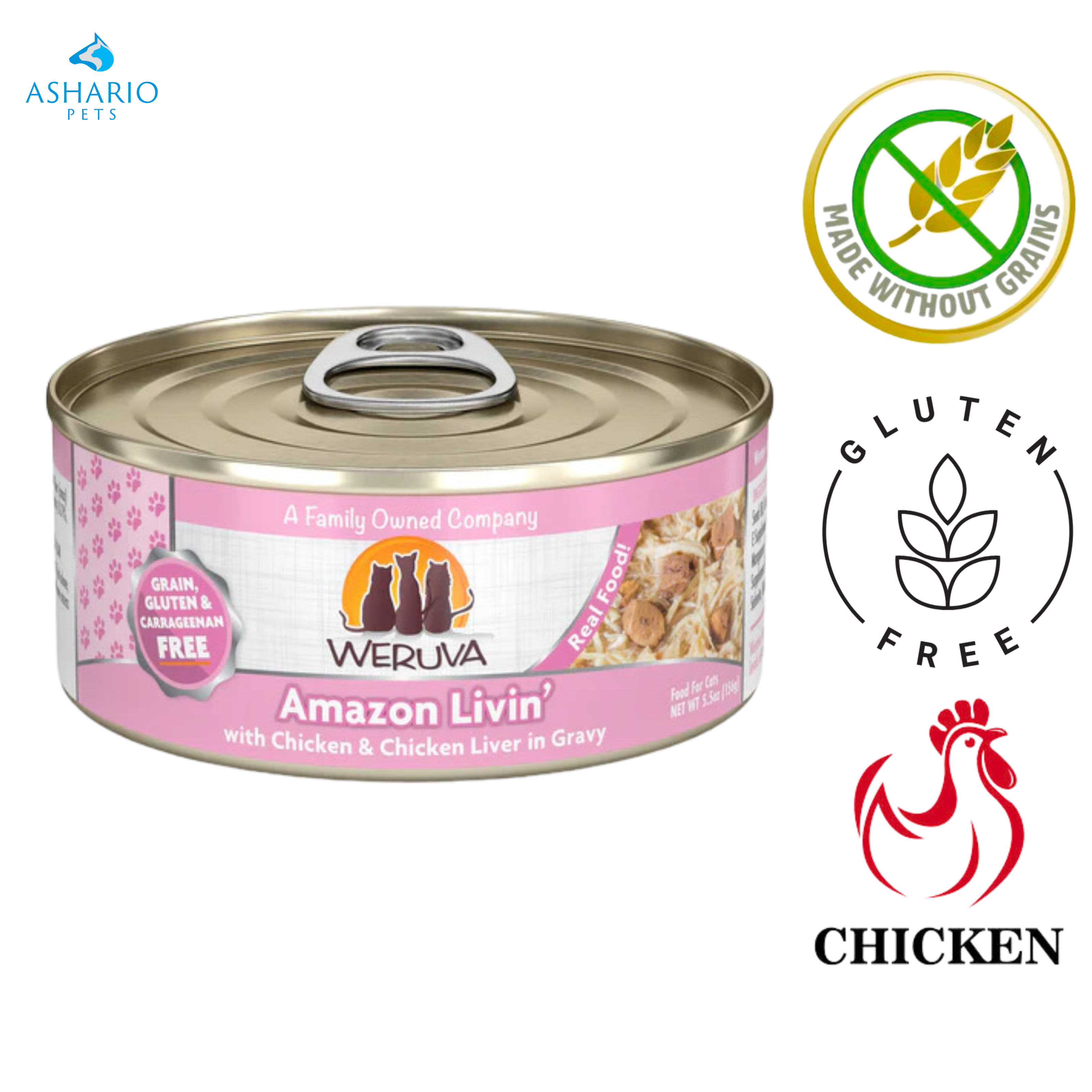 Weruva - Amazon Livin' Canned Cat Food