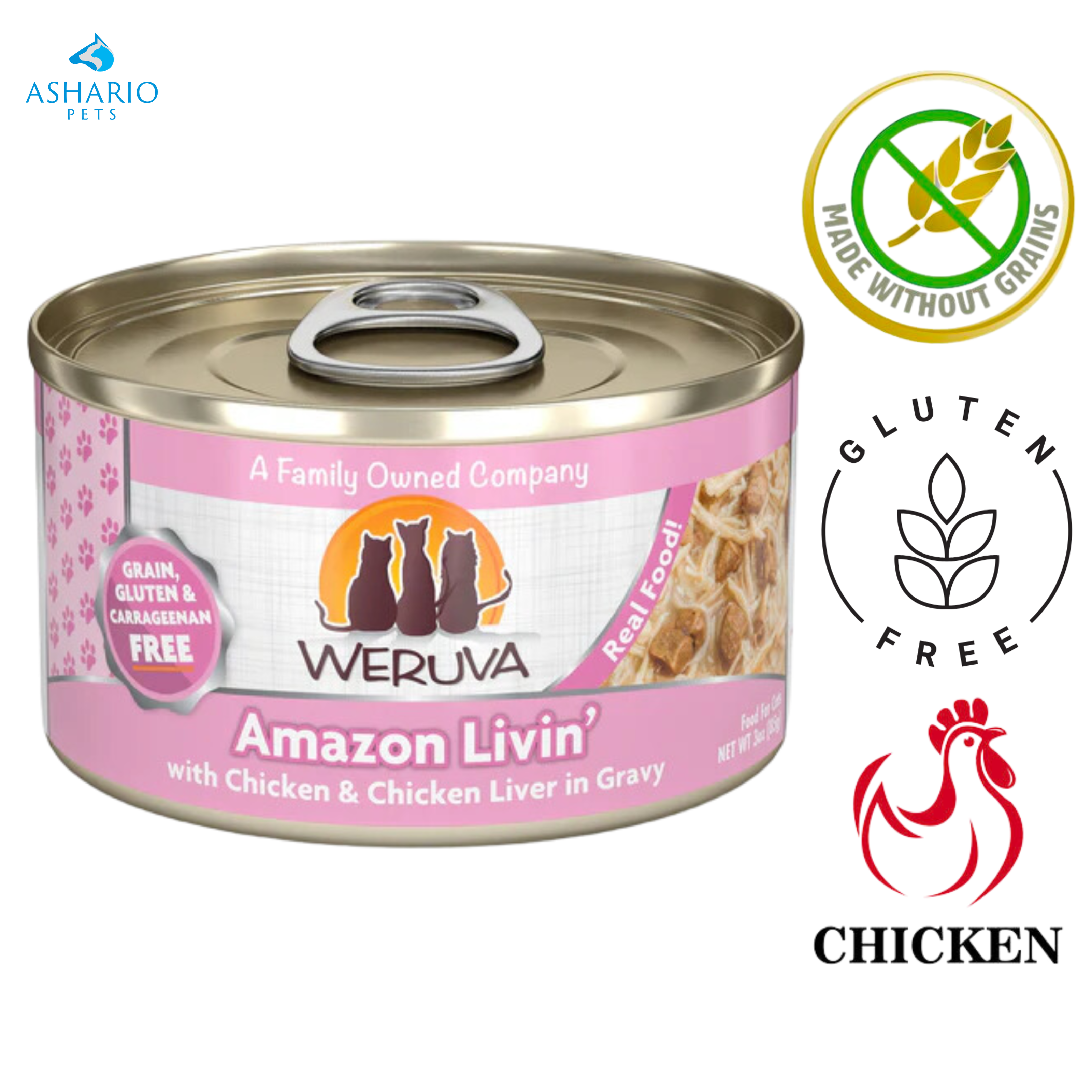 Weruva - Amazon Livin' Canned Cat Food