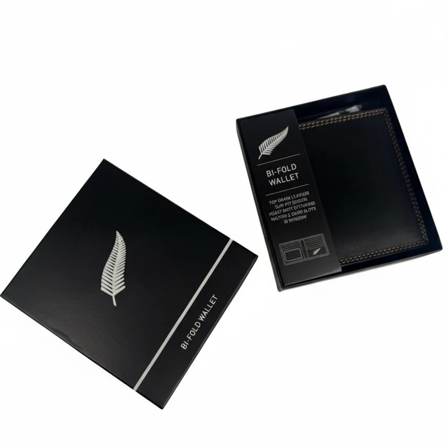 Greenwood Leather Men’s Bifold RFID Wallet