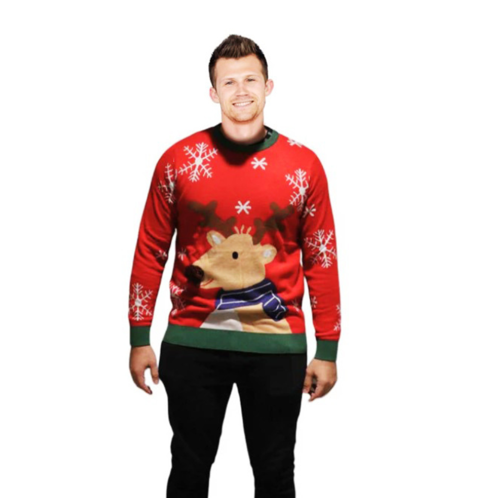 Pull de Noël avec pompon