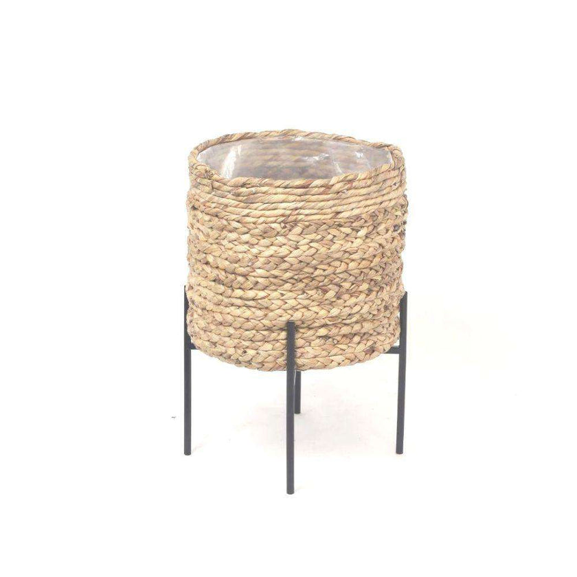 Isha Natural Braided Planter