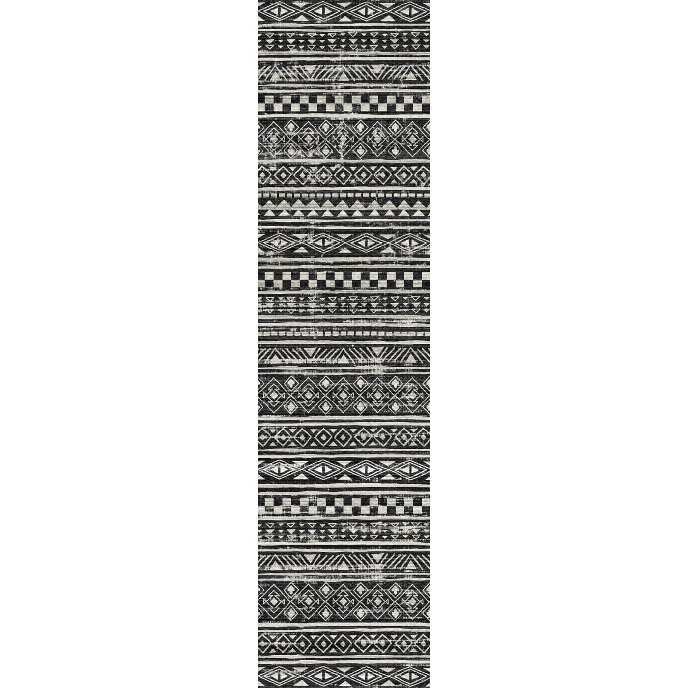 Nadine Black & White Rug