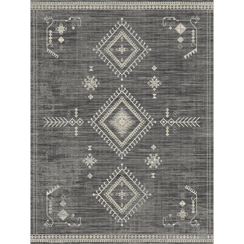 Khaleesi Black Yellow Sand Rug