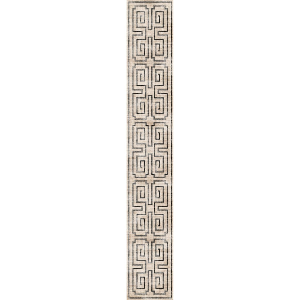 Noa Natural Black Rug